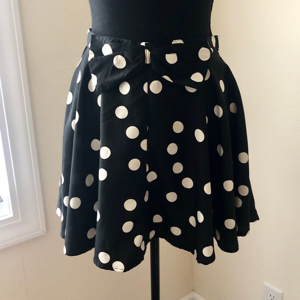 Double Eight Polka Dot Skirt